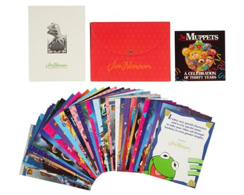 The Jim Henson Company | "Jim Henson Productions" Press Cards and Ephemera