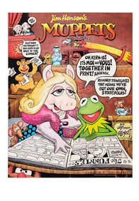 The Muppets | Comic Strip Announcement Poster