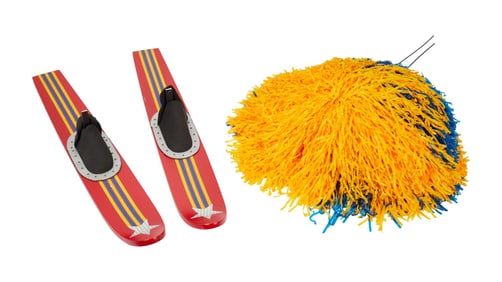 Muppets Tonight | Gonzo - Water Skis and Pom Poms Props