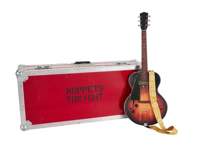 Muppets Tonight | Rizzo the Rat - Guitar Case with Jowls' Guitar Props