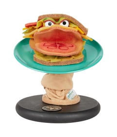 Animal Show | Angry Sandwich on Plate Puppet