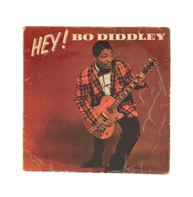 Bo Diddley | Signed and Band Signed "Hey! Bo Diddley" UK Record Album