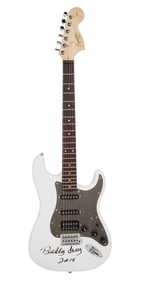 Buddy Guy | Signed Squier Strat Electric Guitar, White