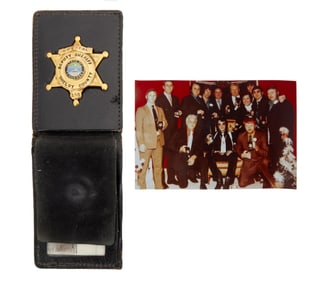 Elvis Presley | Shelby County, Tennessee Sheriff Badge with Photo