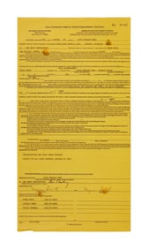 Elvis Presley | 1974 Signed Concert Contract with Myrna Smith