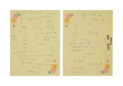 Elvis Presley | Handwritten Numerology Notes