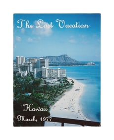 Elvis Presley | "The Last Vacation" Book from Cousin Billy Smith