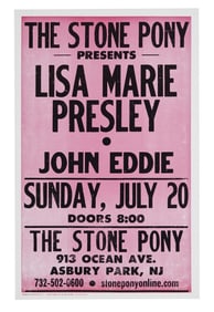 Lisa Marie Presley | 2003 Concert Poster