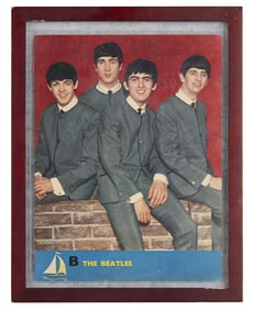 The Beatles | Band Double-Signed Magazine Page