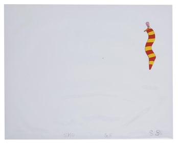 The Beatles | "Yellow Submarine" Kinky Boot Beast Animation Cel