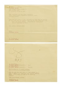 Paul McCartney | 1980 Telegrams to Paul While Jailed in Japan