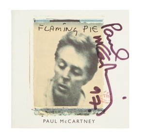 Paul McCartney | Signed "Flaming Pie" CD Booklet (UK)