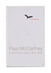 Paul McCartney | 2001 Signed "Blackbird Singing" Book