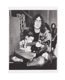 John Lennon and the Dirty Mac | 1968 Mike Randolph "Rock N Roll Circus" Photo