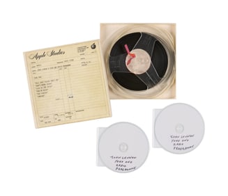 John Lennon and Yoko Ono | 1972 Apple Studios "Radio Programme" Tape (Stereo, UK)