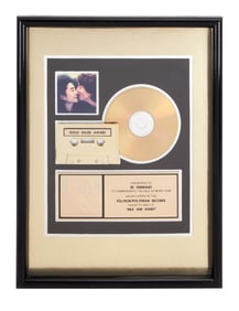 John Lennon and Yoko Ono | 1984 Edward Germano "Milk and Honey" RIAA Gold Sales Award