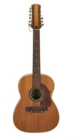 George Harrison | Owned 1960s Hoyer 12 String Acoustic Guitar Gifted to Photographer Jean-Claude