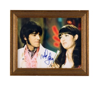 Mark Lindsay | Signed "Happening '68" Barbara Feldon Photo