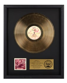 Mark Lindsay | Gerry Rafferty RIAA Certified "Gold" Sales Award for the Album "City to City"
