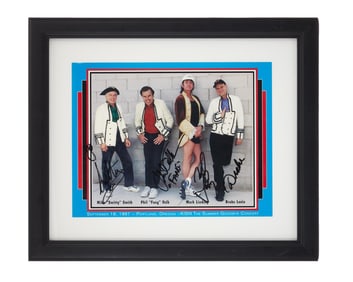 Mark Lindsay | 1997 Paul Revere & The Raiders Signed Photo