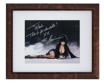 Mark Lindsay | Elvira Signed and Inscribed Photo