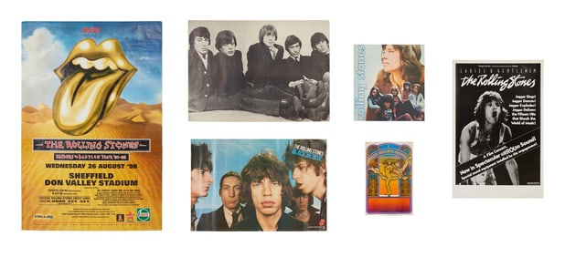 The Rolling Stones | 1969-1998 Original Posters (6)
