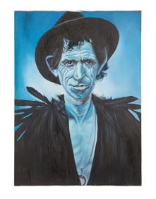 The Rolling Stones | Keith Richards Original Sebastian Kreuger Painting