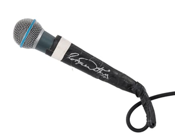Roger Daltrey | Stage Used Moving On! Tour Shure Beta 58A Microphone with Attached Cable