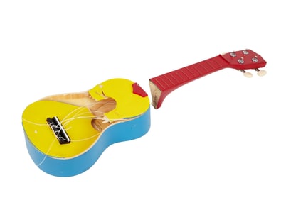 The Who | Smashed Ukulele Signed by Jimmy Fallon and Pete Townshend