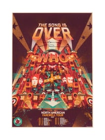 The Who | Roger Daltrey and Pete Townshend Signed Farewell Tour Poster