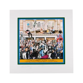 Sir Peter Blake | Signed and Roger Daltry and Pete Townshend Signed "Going Home (Theme from a Local