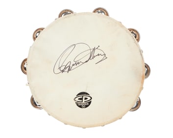 The Who | Stage Used Roger Daltrey Tambourine, Hollywood Bowl Sept 17th, 2025