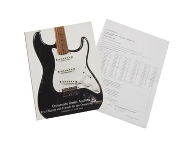Eric Clapton | 2004 Auction Catalogue from the Famous "Crossroads Guitar Auction"