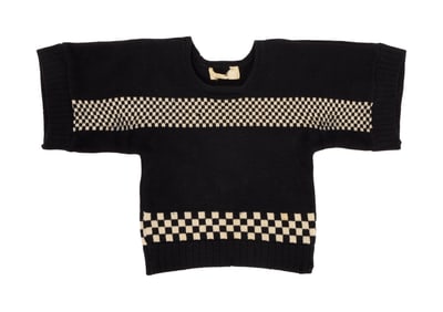 David Bowie | 1973 Photo-Worn Worn Knit Top with Postcard