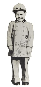 Elton John | 1988 Signed Childhood Cardboard Cut Out