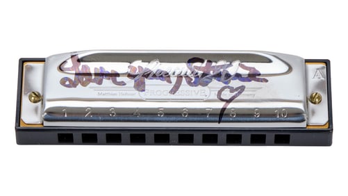 Stevie Wonder | Signed Hohner Special 20 Harmonica
