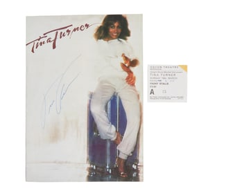 Tina Turner | 1979 Signed "Rough Explosion" Tour Program