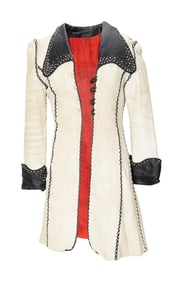 Billy Preston | 1970s Stage-Worn Embellished Leather Jacket with Tour Program