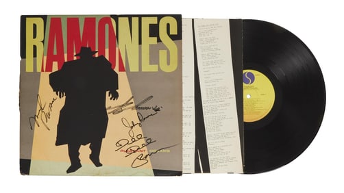 The Ramones | Band Signed "Pleasant Dreams" Record Album