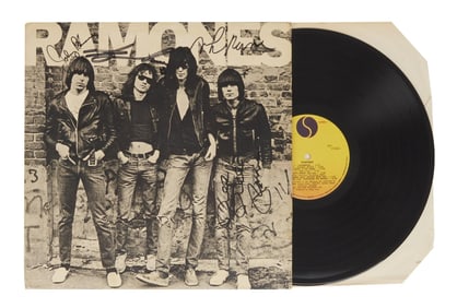 The Ramones | Band Signed Debut "Ramones" Record Album