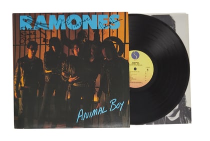 The Ramones | Signed "Animal Boy" Record Album