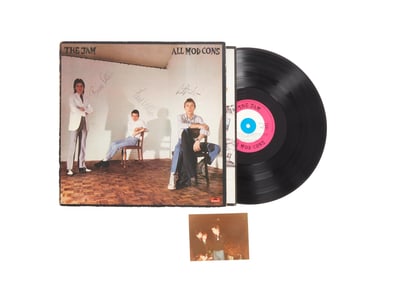 The Jam | 1978 Band Signed "All Mod Cons" Record Album (UK)