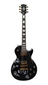Rise Against | Signed Gibson Les Paul Custom 70s Electric Guitar, Ebony