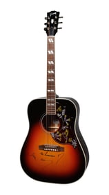 The Lumineers | Signed Gibson Hummingbird Standard Acoustic Guitar, Triburst