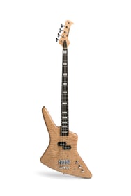 Adam Clayton | Stage Played 2010 Warwick Reverso Electric Bass, Natural Quilt Maple