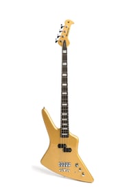 Adam Clayton | Stage Played 2010 Warwick Gold Reverso Electric Bass, Gold Metallic