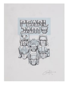 Pearl Jam | 2015 Artist Signed Original Ames Bros Central Park New York Concert Poster Artwork