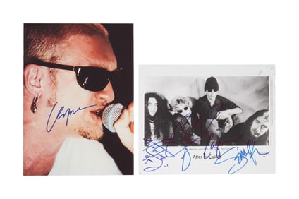 Alice in Chains | Band Signed Photos