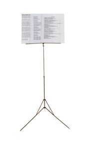 Oasis | Noel Gallagher Music Stand And Printed Lyrics