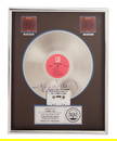 Tommy Lee | Signed RIAA "Multi-Platinum" Sales Award for "Shout at the Devil" by Motley Crue